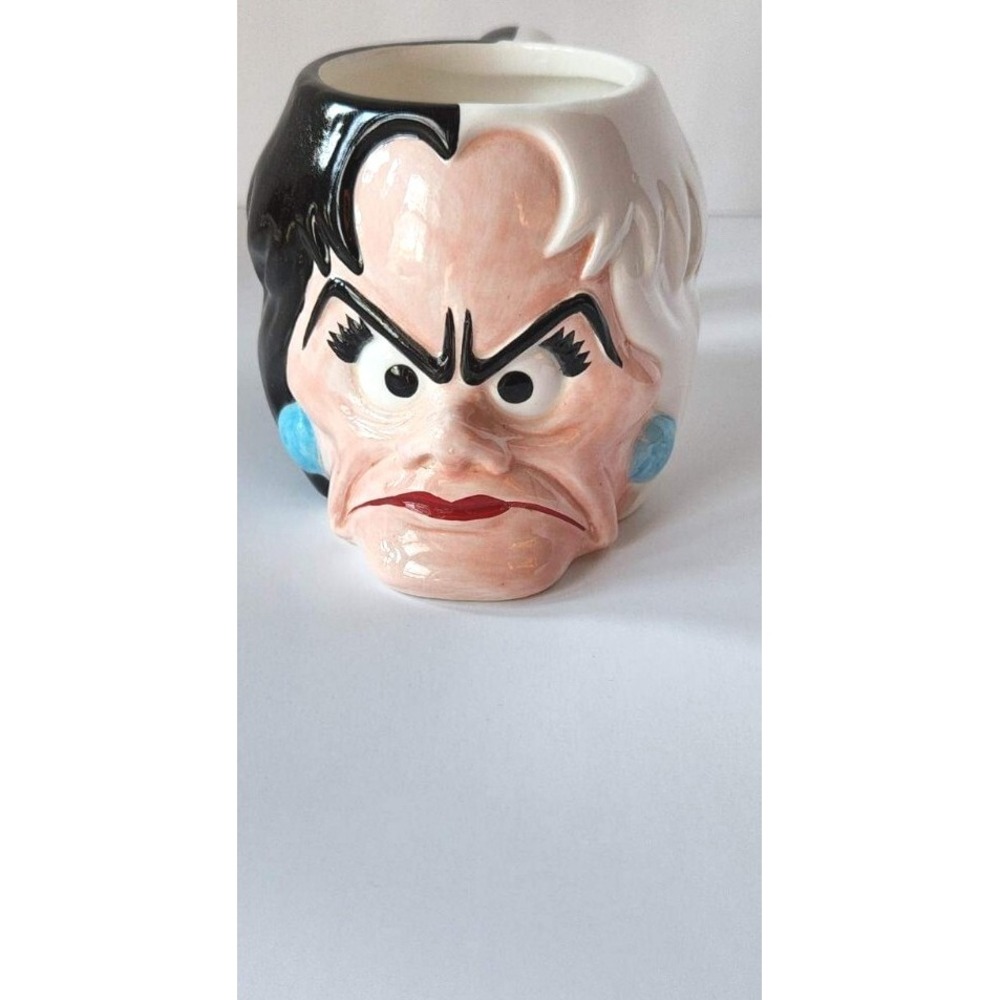 Gently used 1996 Disney Applause Inc. Cruella Devil's Coffee/Tea Mug